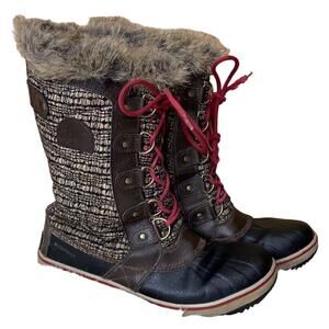 Sorel Tofino II Cordovan Waterproof Winter Boots 9
